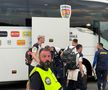Autocarul României a ajuns la Arenă, înainte de meciul cu Cipru