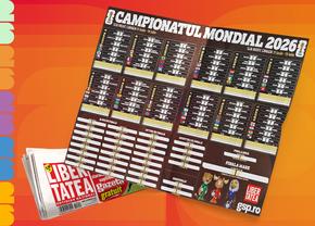 Programul Campionatului Mondial + POSTER special la chioșcuri, împreună cu ziarul Libertatea de joi!