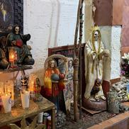 Imagini de la Santuario de la Santa Muerte FOTO: Ionuţ Iordache (GSP)