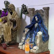 Imagini de la Santuario de la Santa Muerte FOTO: Ionuţ Iordache (GSP)