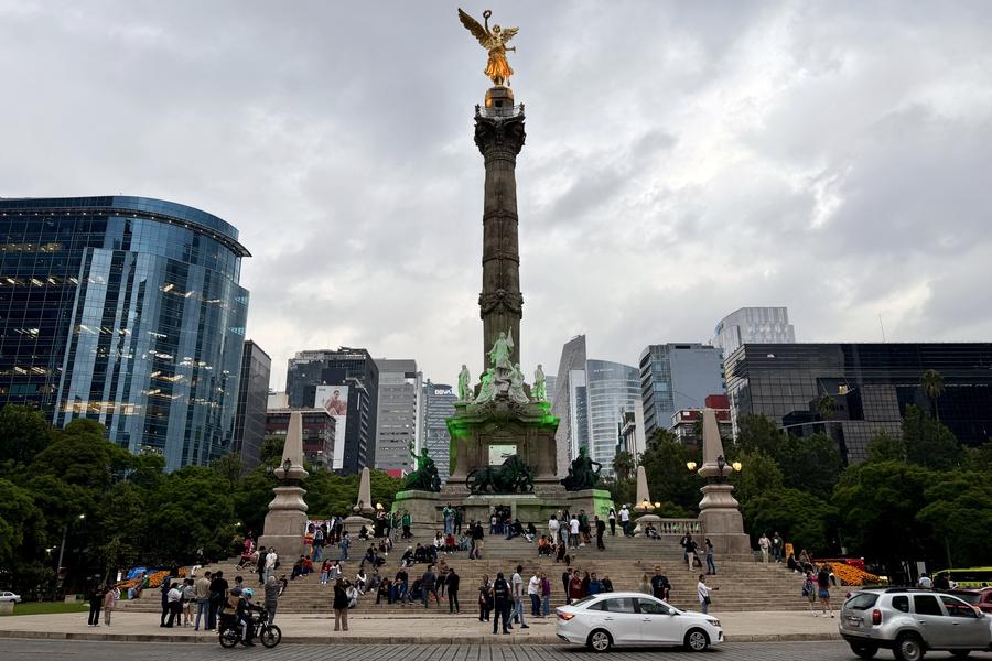 El Ángel de la Independencia Orașul se scufundă, Azteca rezistă! Sunt zone din Ciudad de México unde nivelul scade anual cu aproape jumătate de metru