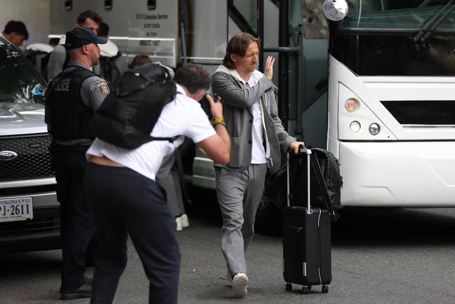 Jucătorii Croației au ajuns în Statele Unite ale Americii // foto: Imago Images A devenit „victimă” în cantonamentul Croației la Mondial » Concediat din cauza vinului!