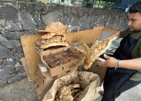 Tacos, condimente și... „grăsuțe” umplute cu șorici crocant » „Street food” altfel în Ciudad de Mexico