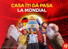 Casa Îți Dă Pasa la Mondial cu surprize garantate zi de zi, meci de meci