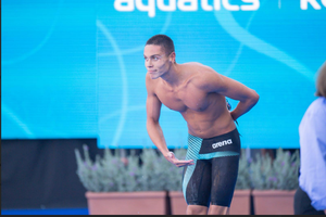 Cu două luni înainte de Campionatele Europene de la Paris, Federația Europeană a apelat la o imagine cu David Popovici pentru a promova competiția
