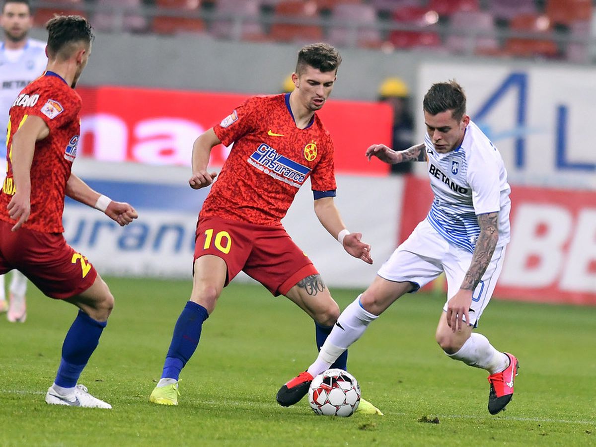 CRAIOVA - FCSB. Gigi Becali, încântat de un jucător oltean înainte de meciul direct: „E cel mai bun, peste Mihăilă și Cicâldău!”