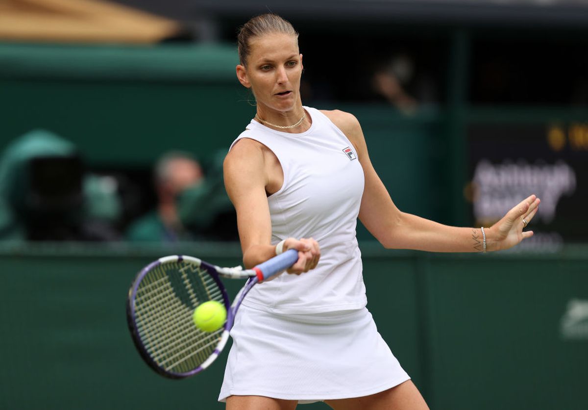 Ashleigh Barty - Karolina Pliskova, finala Wimbledon 2021