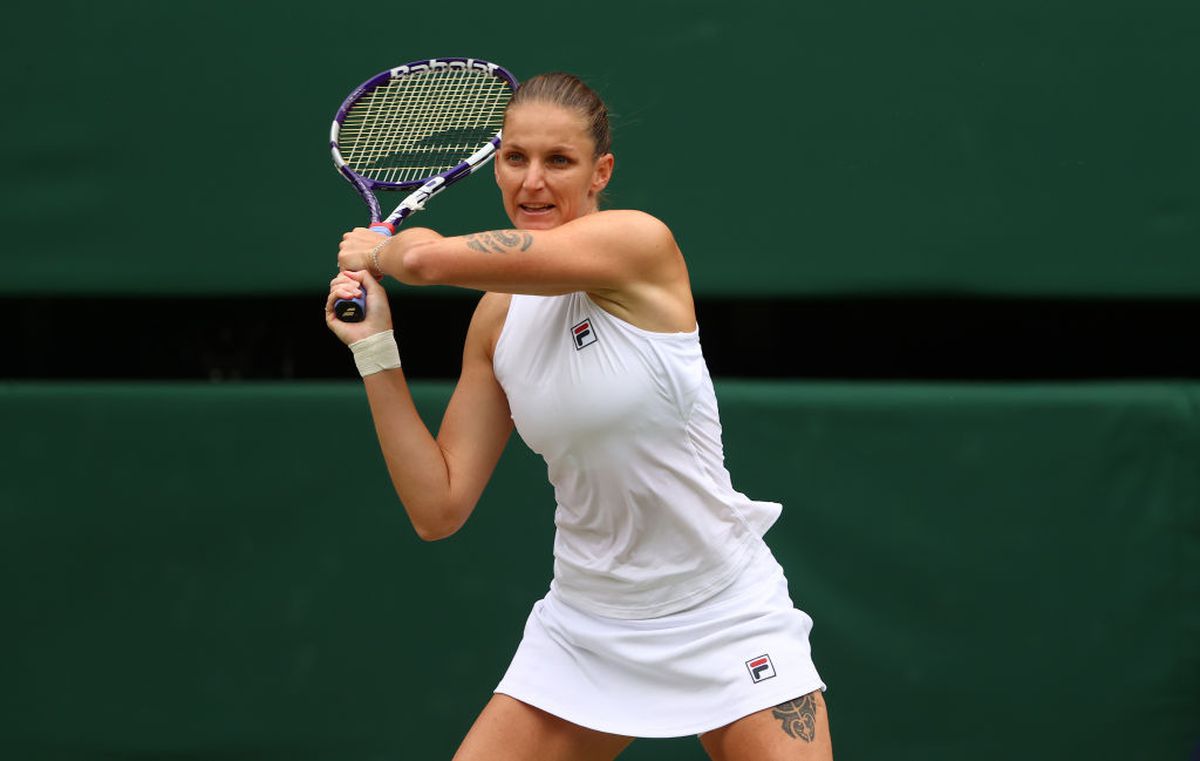 Ashleigh Barty - Karolina Pliskova, finala Wimbledon 2021