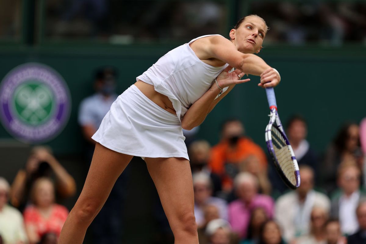 Ashleigh Barty - Karolina Pliskova, finala Wimbledon 2021