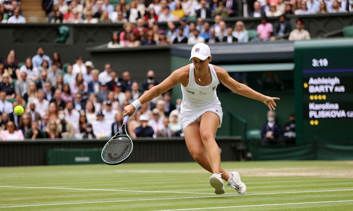 Ashleigh Barty - Karolina Pliskova, finala Wimbledon 2021
