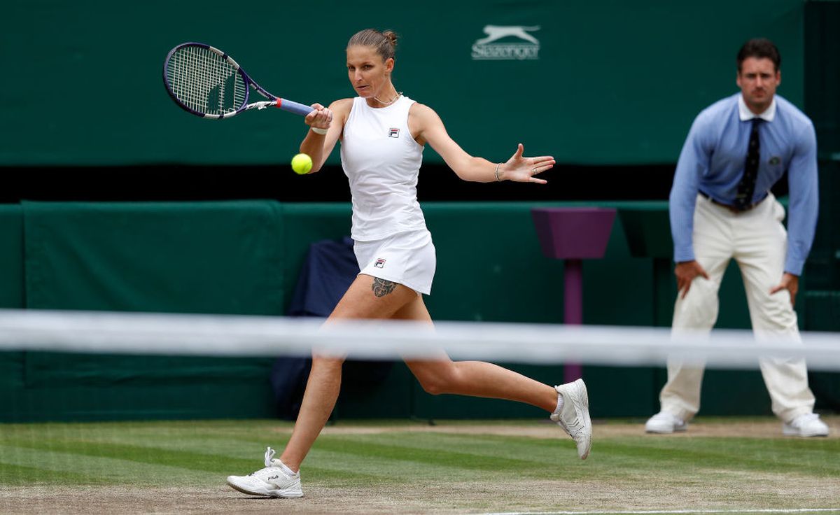 Ashleigh Barty - Karolina Pliskova, finala Wimbledon 2021