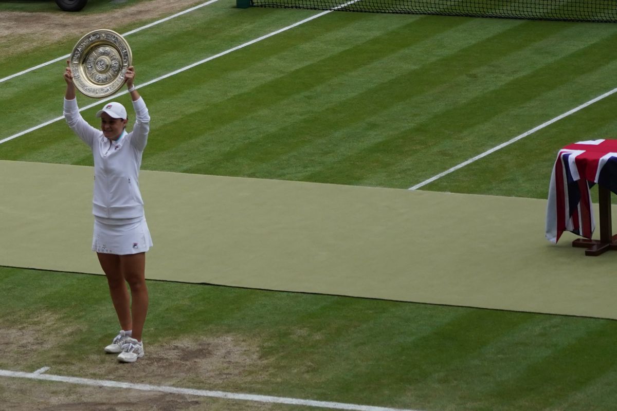 Ashleigh Barty - Karolina Pliskova, finala Wimbledon 2021