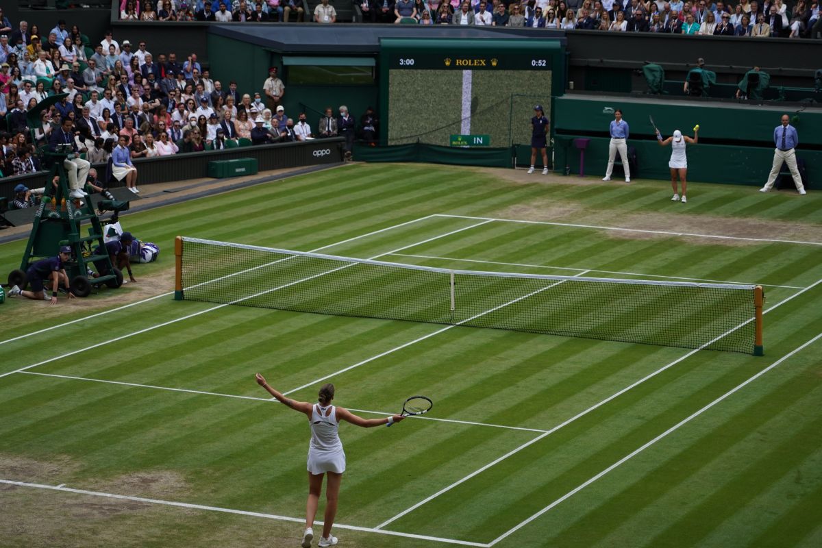 Ashleigh Barty - Karolina Pliskova, finala Wimbledon 2021