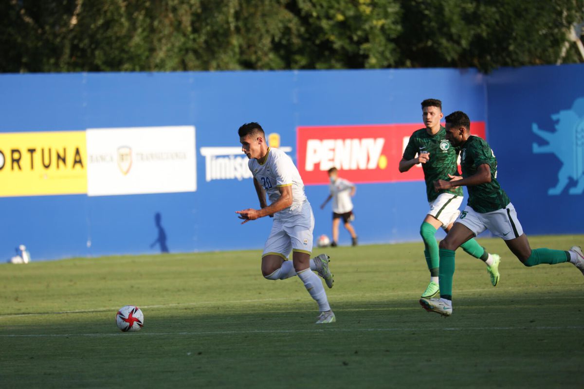 România U23 - Arabia Saudită U23 1-1 » Detalii despre amicalul naționalei olimpice