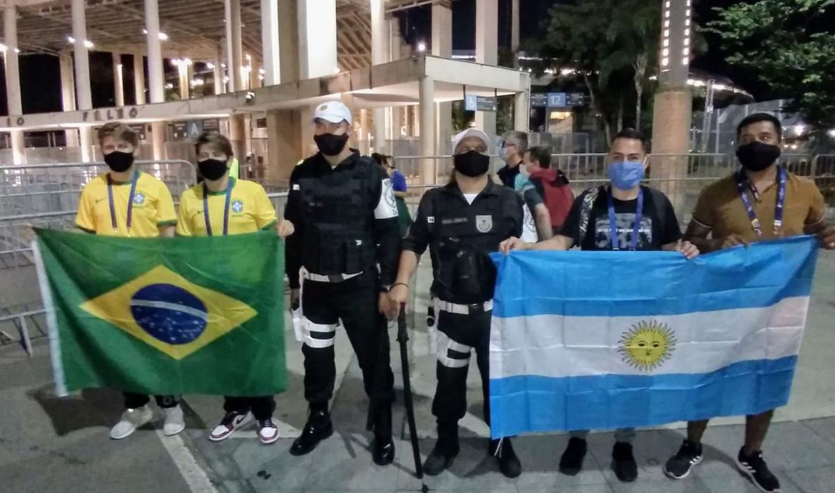 FOTO Finala Copa America, Argentina - Brazilia, 11.07.2021