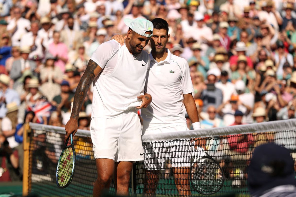 Novak Djokovic - Nick Kyrgios, marea finală de la Wimbledon 2022