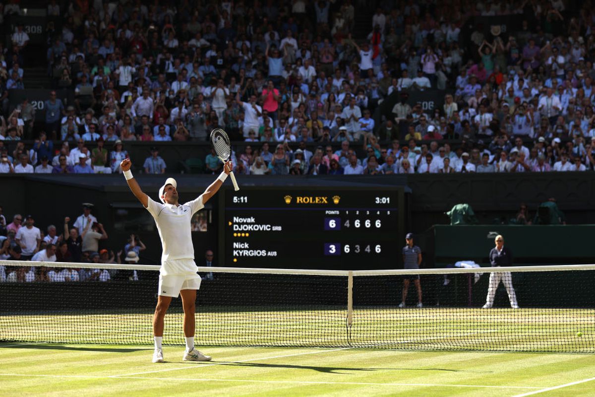 „«Bromance!»” » Djokovic a provocat hohote de râs pe Centralul de la Wimbledon, după finală: „Nick, de asta ai pierdut azi?”