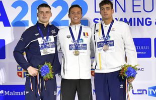 România a încheiat în forță Europenele de juniori de la Otopeni » David Popovici, a patra medalie de aur! + Vlad Stancu a prins argintul în finala de la 400 de metri liber