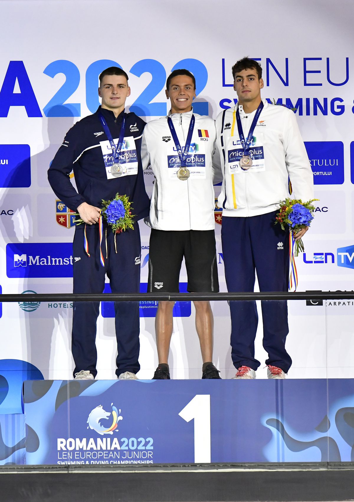 România, locul 3 în clasamentul medaliilor la Europenele de la Otopeni » David Popovici, MVP-ul competiției