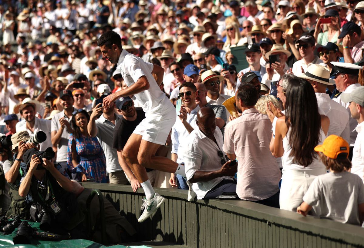„«Bromance!»” » Djokovic a provocat hohote de râs pe Centralul de la Wimbledon, după finală: „Nick, de asta ai pierdut azi?”