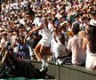 „E beată! Știu exact cine e” » Kyrgios s-a enervat în finala Wimbledon! I-a cerut arbitrului să dea afară o femeie din tribună
