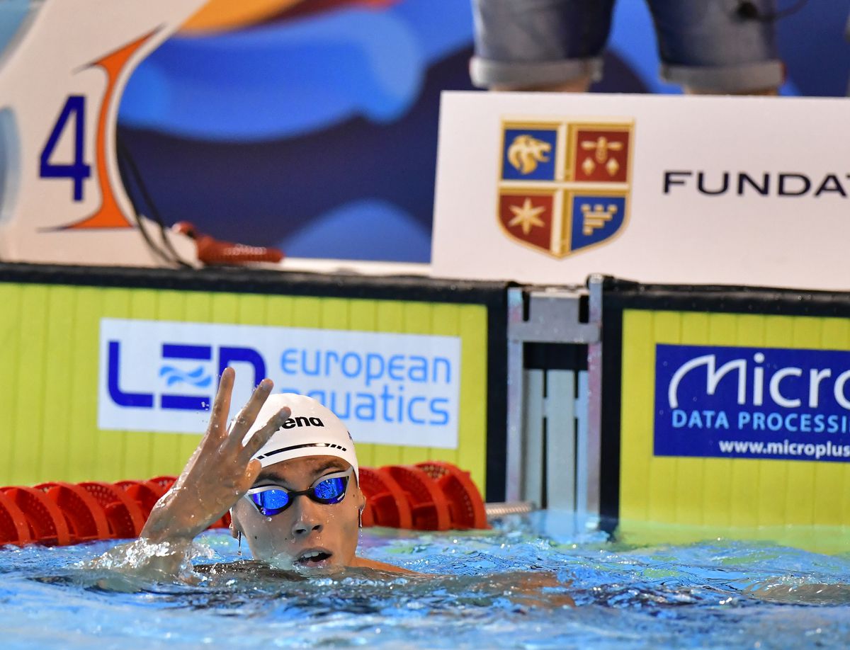 România, locul 3 în clasamentul medaliilor la Europenele de la Otopeni » David Popovici, MVP-ul competiției