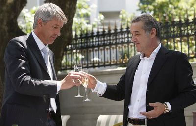 Gigi Becali l-a ironizat pe Cristiano Bergodi, înaintea duelului din această seară: „El e cu «băieții»”