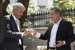 Gigi Becali l-a ironizat pe Cristiano Bergodi, înaintea duelului din această seară: „El e cu «băieții»”
