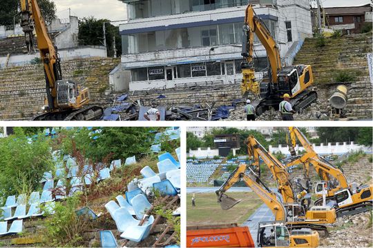 Constanța își pune la pământ bătrânul stadion „Gheorghe Hagi” și are de așteptat aproape 2 ani și jumătate pentru o arenă nouă, modernă, de peste 18.000 de locuri.