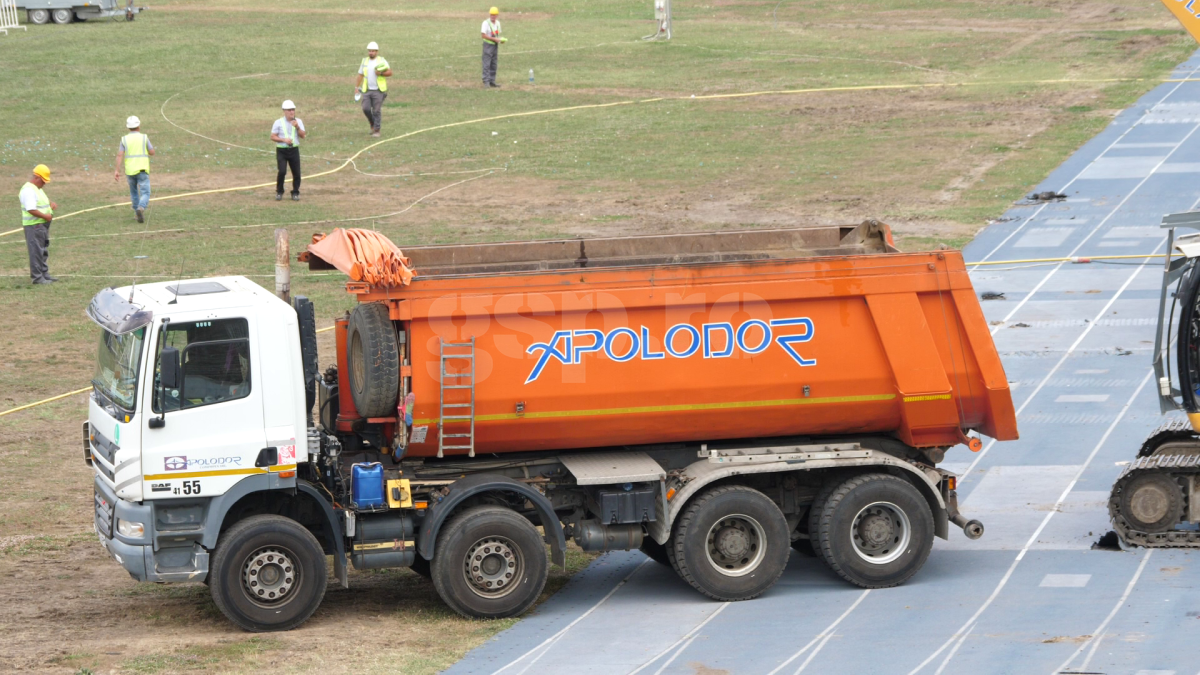 Demolare stadion Farul Constanța, 10 iulie 2023