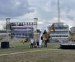 Au intrat buldozerele pe stadionul din Constanța! Imagini spectaculoase surprinse de reporterii GSP + cum va arăta noua arenă