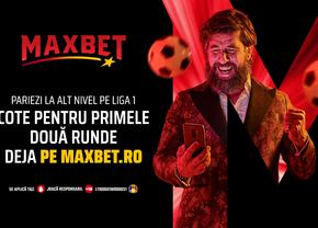 Pariezi la Alt Nivel pe startul Ligii 1 cu MaxBet.ro