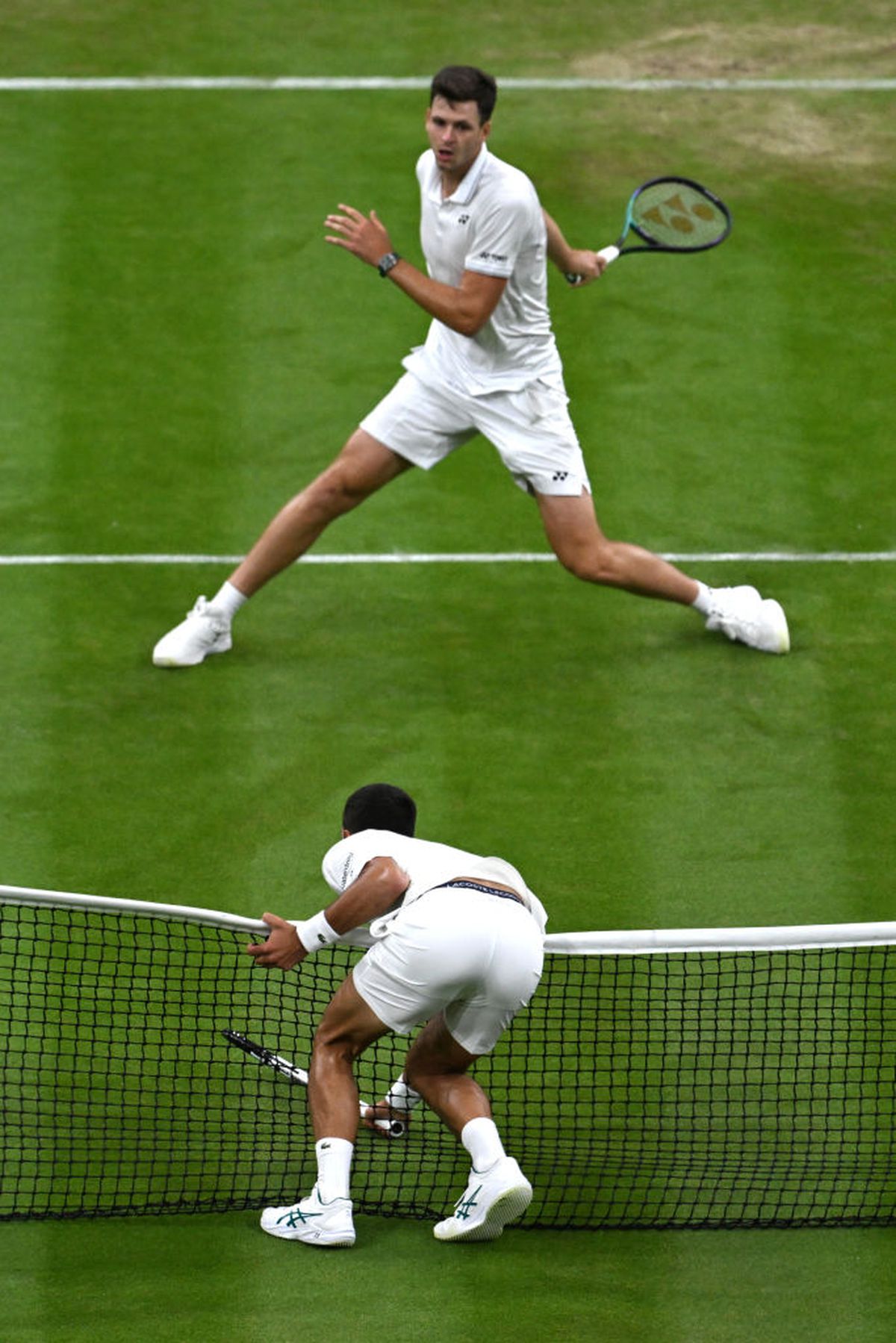 Novak Djokovic - Hubert Hurkacz, duel la Wimbledon 2023