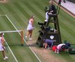 Azarenka nu a aștepta-o pe Svitolina pentru a da mâna/ foto: captură Eurosport
