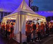 Atmosfera din fan zone-ul Olandei în timpul meciului cu Anglia, din semifinalele de la Euro 2024 / foto: Eduard Apostol