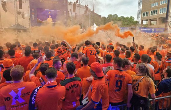 Invazia Oranje » Atmosferă electrizantă în fan zone-ul din Dortmund