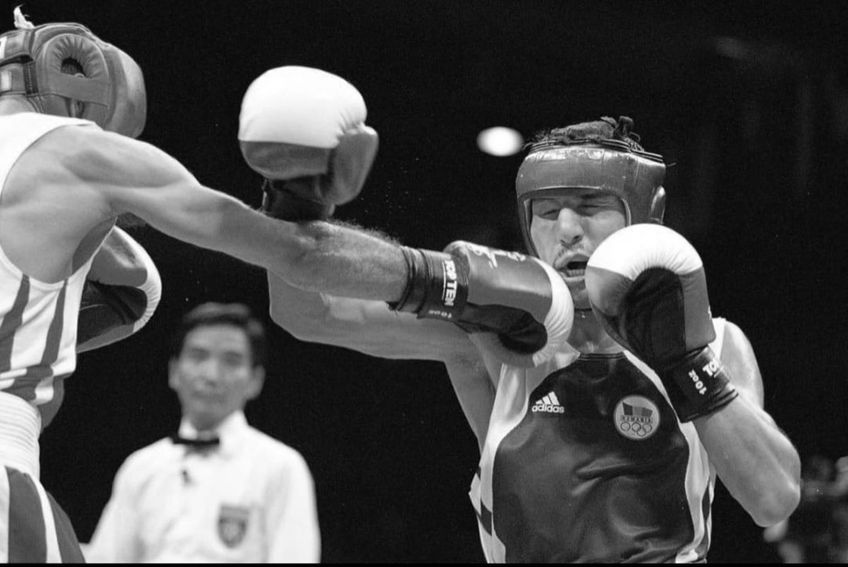 Marian Velicu, reprezentând România la Jocurile Olimpice de la Sydney din anul 2000. Foto: Guliver/GettyImages