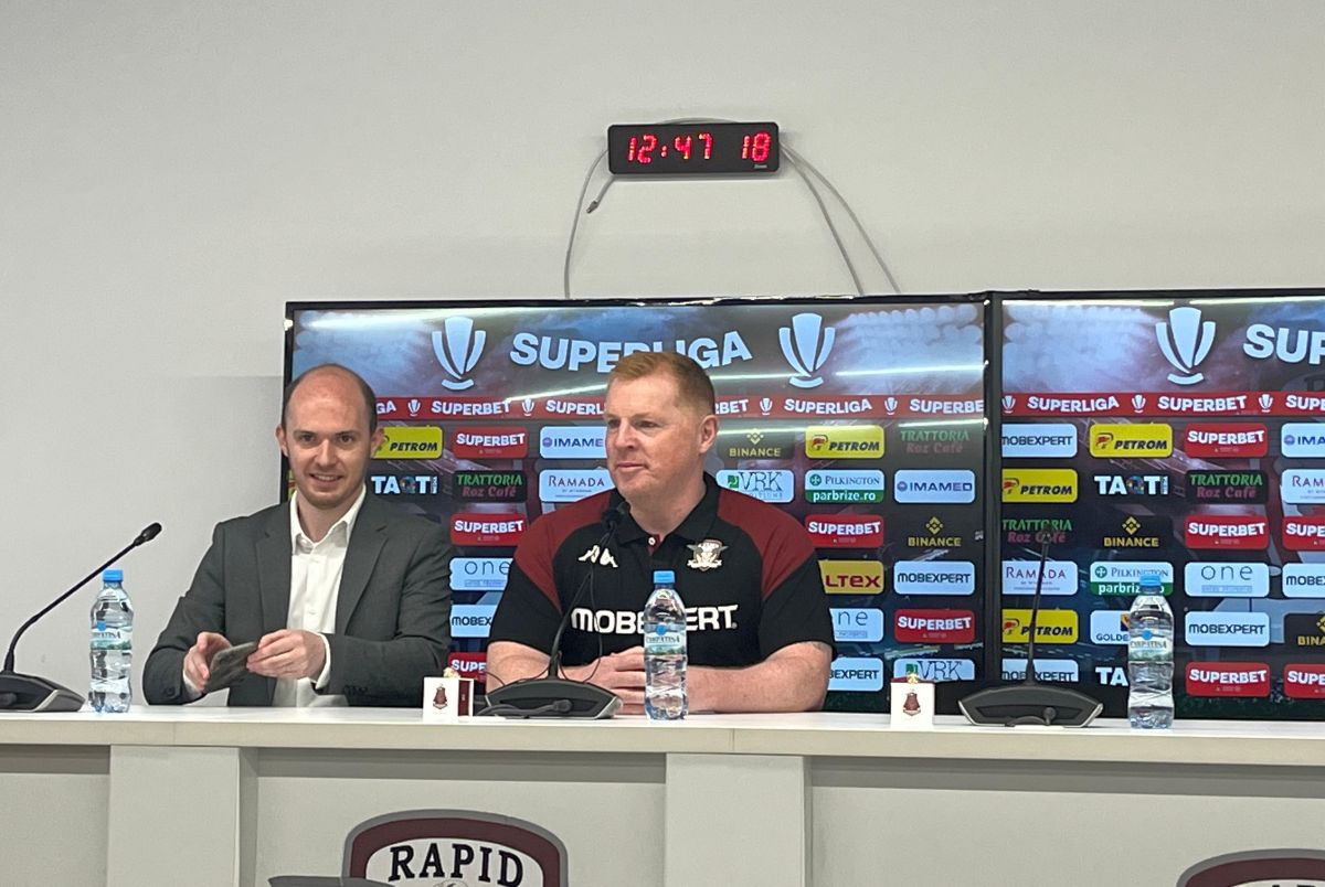 Neil Lennon pregătește o schimbare majoră la Rapid: „Acesta este planul”