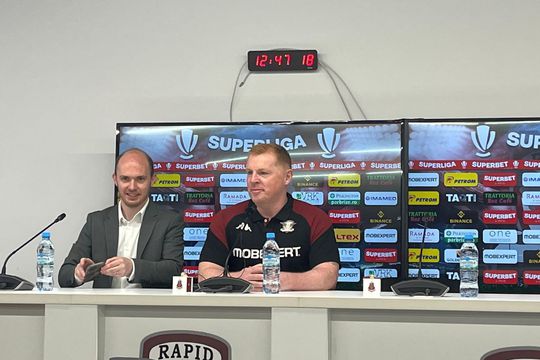 Neil Lennon, antrenorul Rapidului