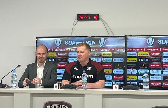 Neil Lennon pregătește o schimbare majoră la Rapid: „Acesta este planul”