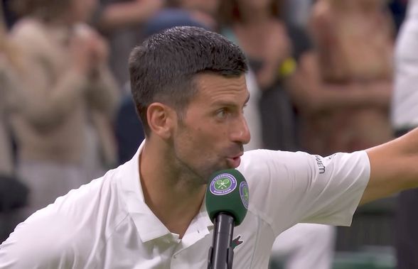 Gest furios al lui Novak Djokovic » A părăsit un interviu după doar 98 de secunde: „E a treia întrebare”