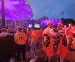 Atmosfera din fan zone-ul Olandei în timpul meciului cu Anglia, din semifinalele de la Euro 2024 / foto: Eduard Apostol