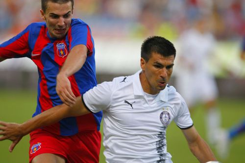 În 2009, FCSB se califica în turul III preliminar Europa League după ce o învingea tur-retur pe gruparea maghiară Ujpest Budapesta (2-1, 2-0) / foto: GSP.ro