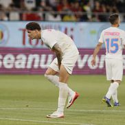 David Miculescu, accidentat în FCSB - Inter d'Escaldes // foto: Cristi Preda (GSP)