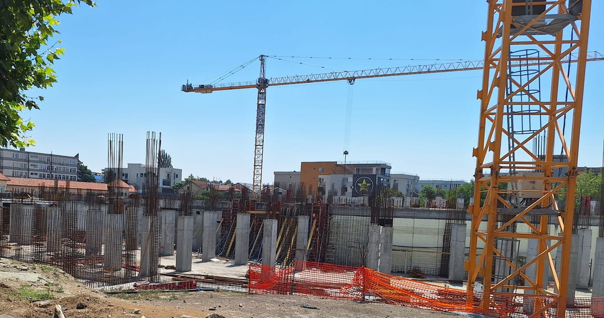 Primul velodrom interior din România se construiește în sudul țării » Imagini de pe șantierul care ar trebui finalizat în 2027