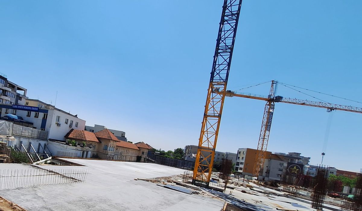 Primul velodrom interior din România se construiește în sudul țării » Imagini de pe șantierul care ar trebui finalizat în 2027