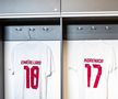 Imagini din vestiarul celor de la CFR Cluj, înaintea meciului cu Paksi