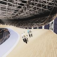 Randare - Velodromul interior de la Craiova / foto: Facebook