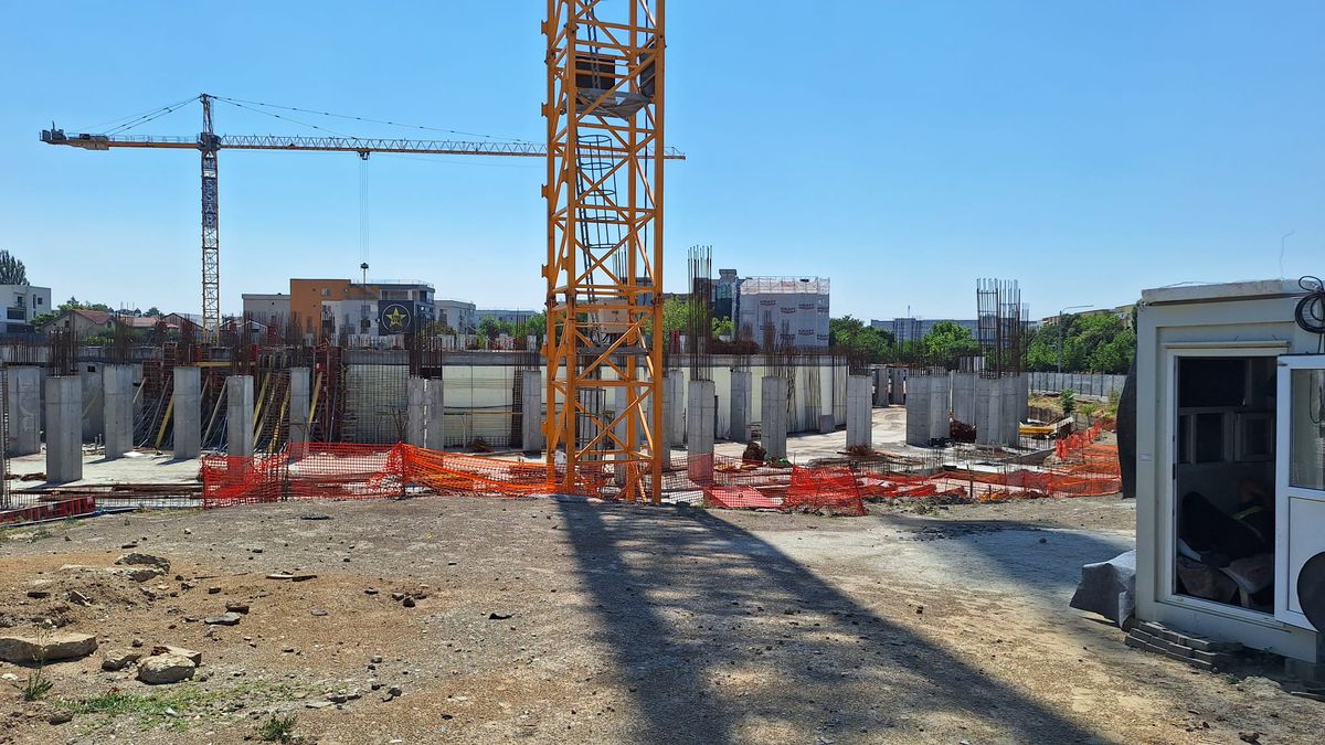 Primul velodrom interior din România se construiește în sudul țării » Imagini de pe șantierul care ar trebui finalizat în 2027