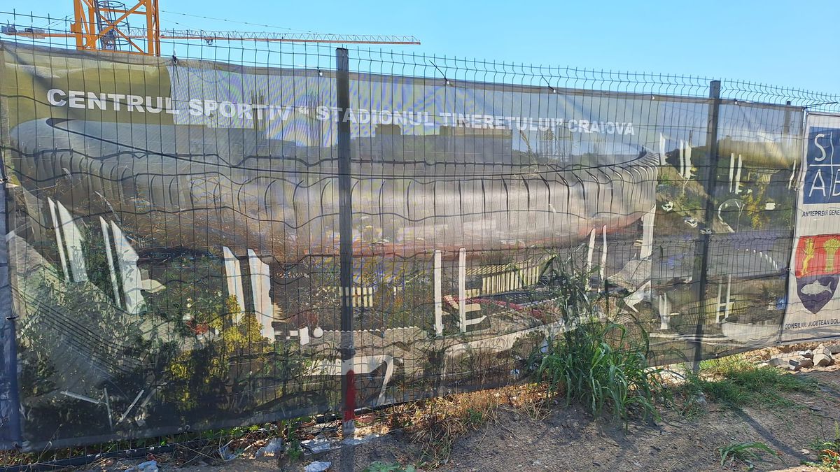 Primul velodrom interior din România se construiește în sudul țării » Imagini de pe șantierul care ar trebui finalizat în 2027